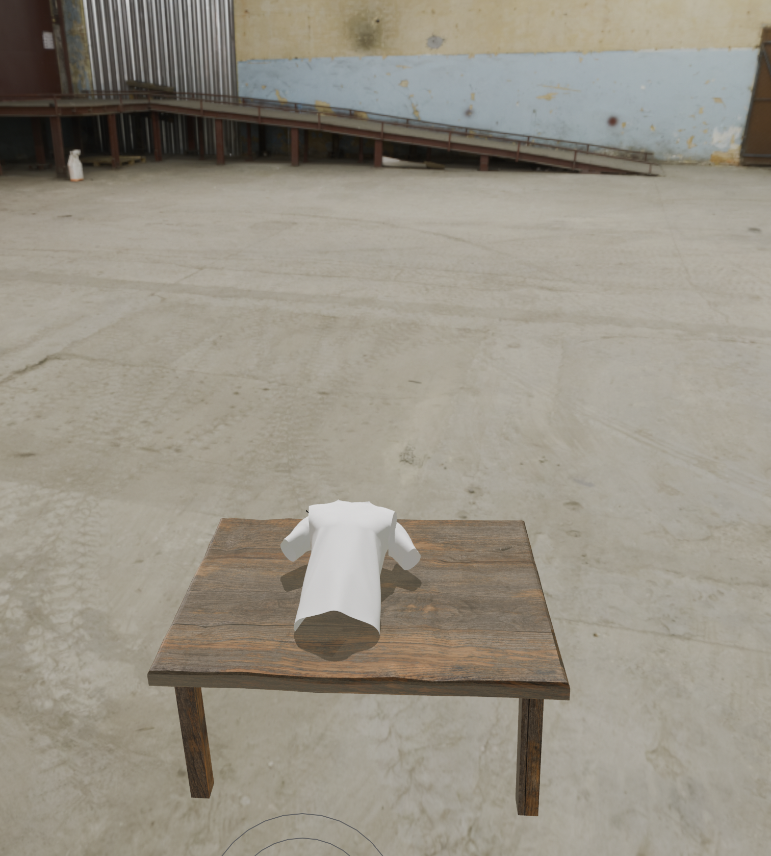 Sample camera placement viewpoint