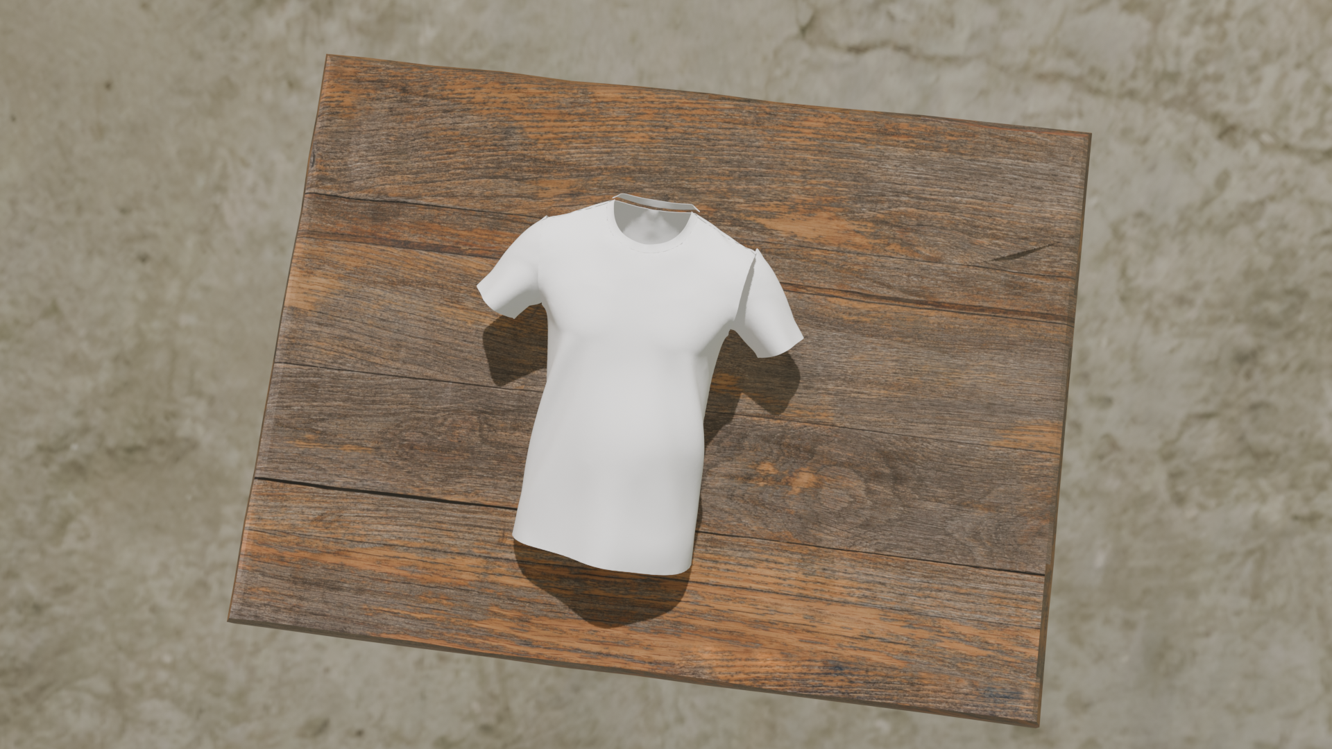Synthetic render, camera angle D